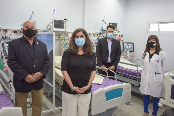 La Provincia incorporó seis nuevas camas de terapia intensiva