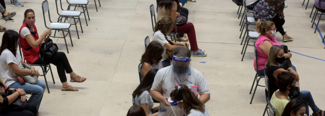 Mendoza implementa un ágil sistema para la campaña de vacunación COVID-19