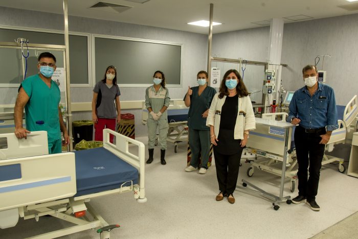 El Gobierno de Mendoza amplió las camas UTI en el Hospital Central