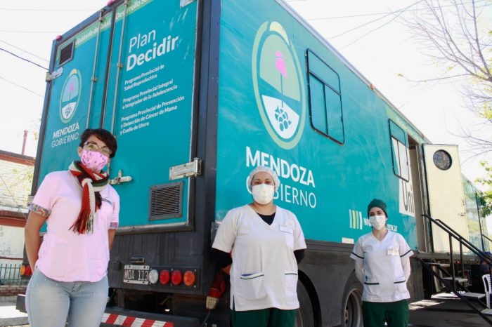 Unidad Sanitaria Móvil Ginecomamaria en San Rafael