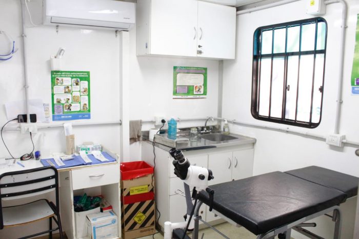 Unidad Sanitaria Móvil Ginecomamaria en San Rafael