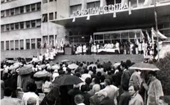 La historia arquitectónica del Hospital Central de la provincia de Mendoza