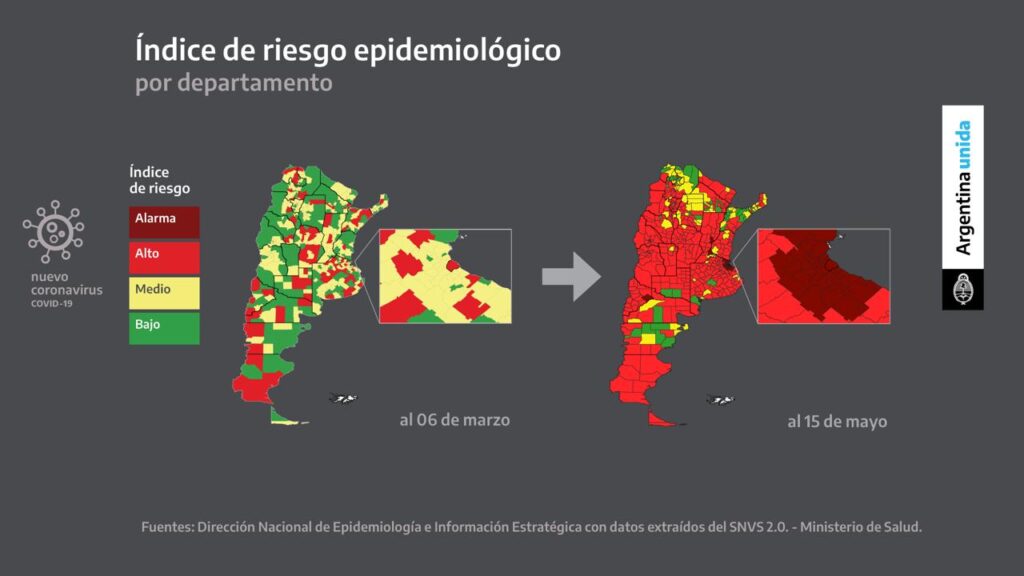 Nueve días de aislamiento estricto para bajar la circulación del virus que provoca la COVID