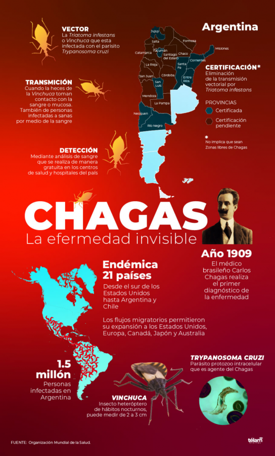 Infografía chagas