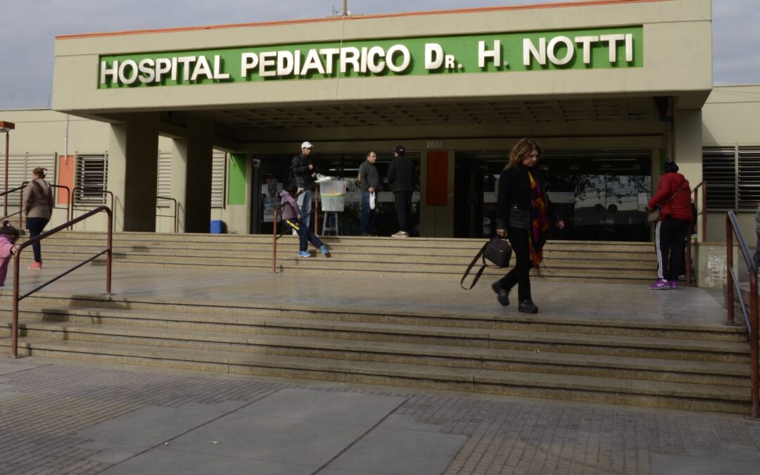 El director del Hospital Humberto Notti negó que haya colapsado la guardia