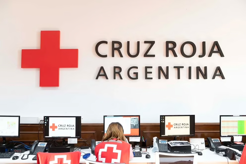 Cruz Roja Argentina-voluntarios