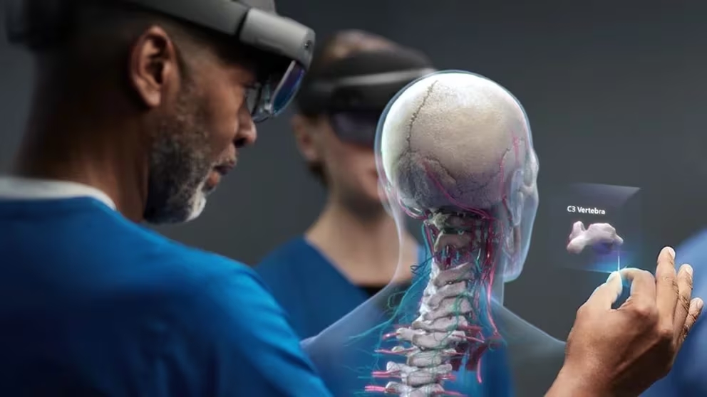 HoloLens 2 de Microsoft-Columna vertebral
